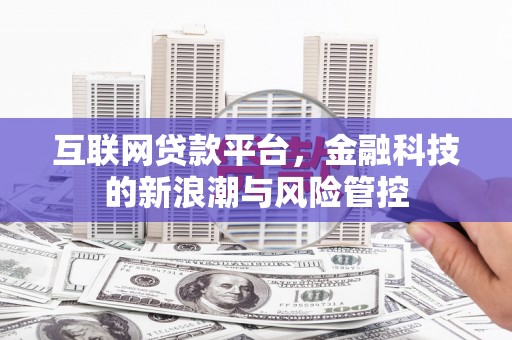 北林互联网贷款平台，金融科技的新浪潮与风险管控