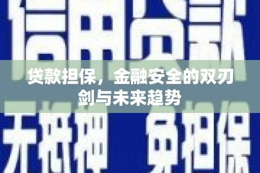 北林贷款担保，金融安全的双刃剑与未来趋势