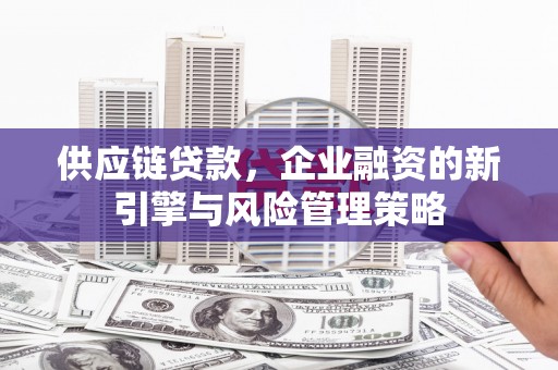 北林供应链贷款，企业融资的新引擎与风险管理策略