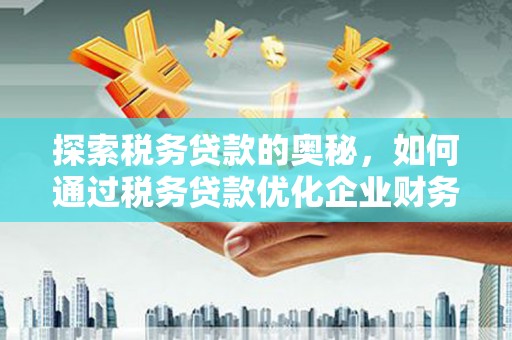 北林探索税务贷款的奥秘，如何通过税务贷款优化企业财务