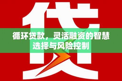 北林循环贷款，灵活融资的智慧选择与风险控制