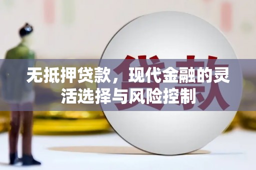 北林无抵押贷款，现代金融的灵活选择与风险控制