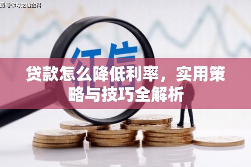 北林贷款怎么降低利率，实用策略与技巧全解析