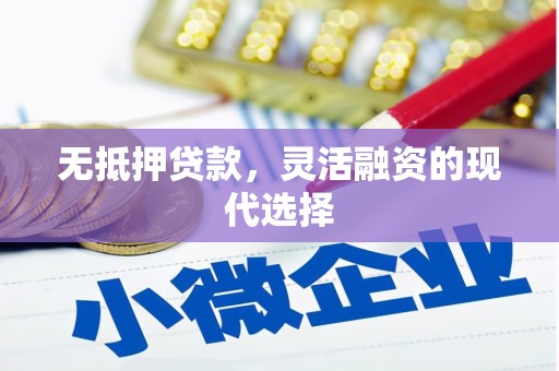 北林无抵押贷款，灵活融资的现代选择