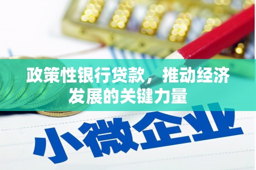 北林政策性银行贷款，推动经济发展的关键力量