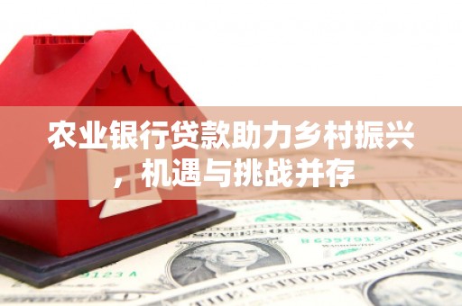 北林农业银行贷款助力乡村振兴，机遇与挑战并存