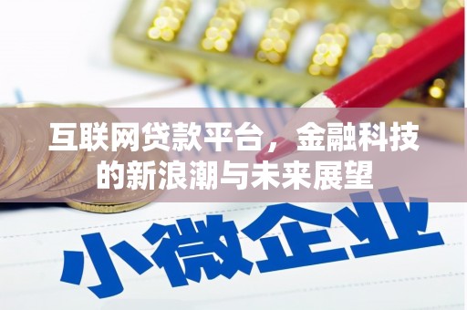 北林互联网贷款平台，金融科技的新浪潮与未来展望