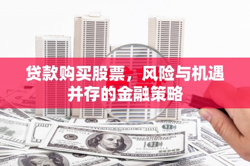 北林贷款购买股票，风险与机遇并存的金融策略