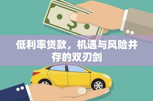 北林低利率贷款，机遇与风险并存的双刃剑