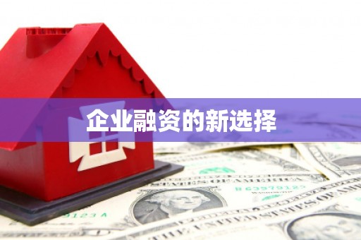 北林企业融资的新选择