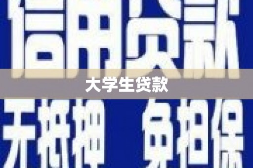 北林大学生贷款