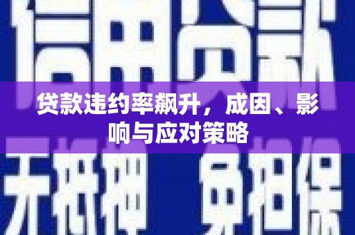 北林贷款违约率飙升，成因、影响与应对策略